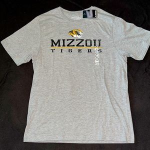 Colosseum Mizzou Missouri College Shirt XL Xtra Large Grey Gray Cotton BRAND NEW